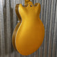 Westcreek Guitars 333 Semi Hollow Body Double Cutaway Gold #0138  Used