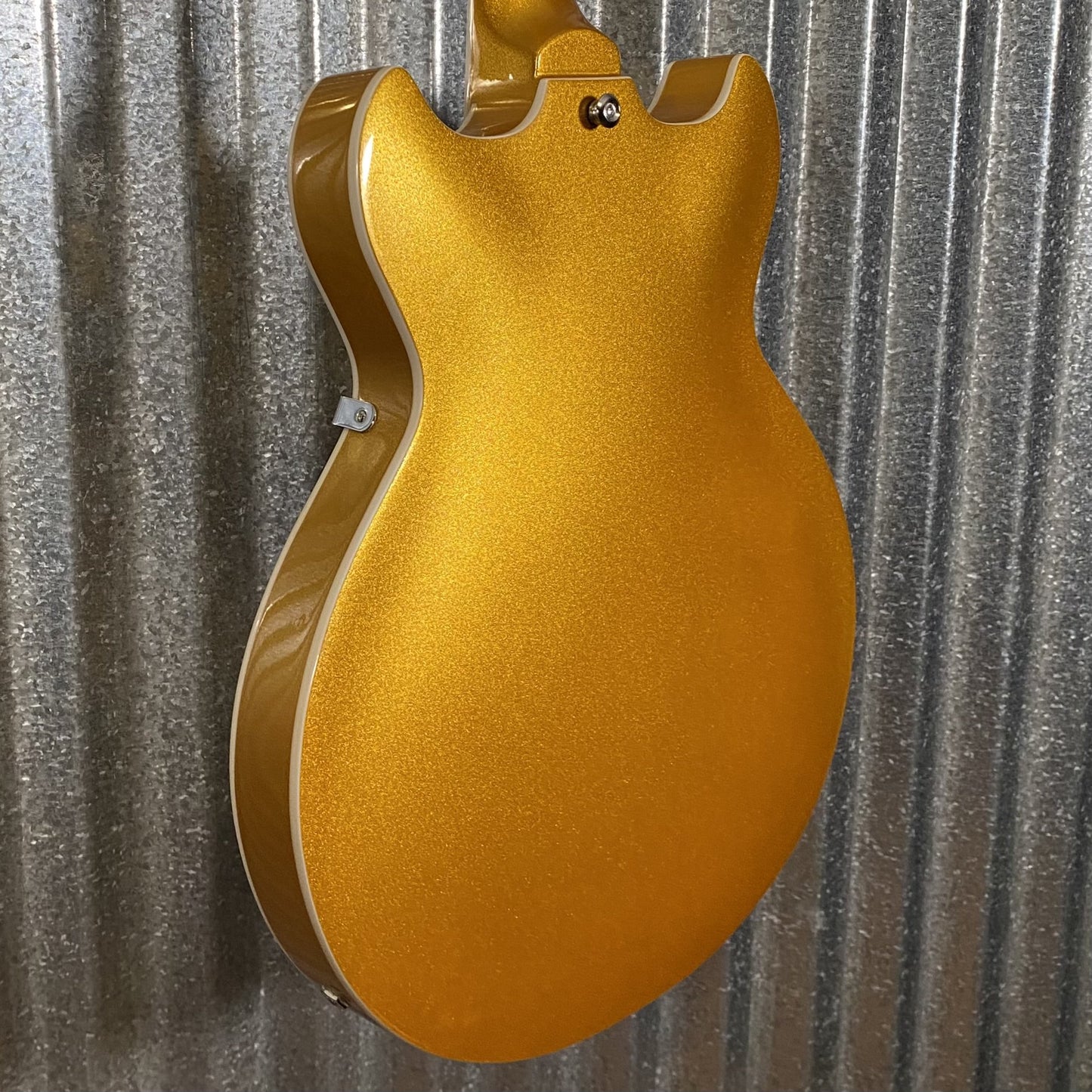 Westcreek Guitars 333 Semi Hollow Body Double Cutaway Gold #0138  Used