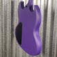 Westcreek Guitars Racer SG Offset Style Purple Matte Guitar #0068 Used