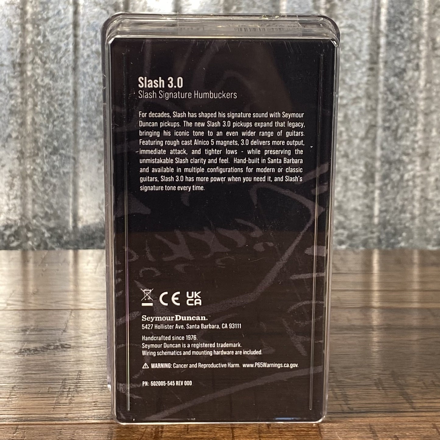 Seymour Duncan Slash 3.0 Humbucker Bridge Zebra 4 Conductor Guitar Pickup 11104-42-Z-4C-bpSh