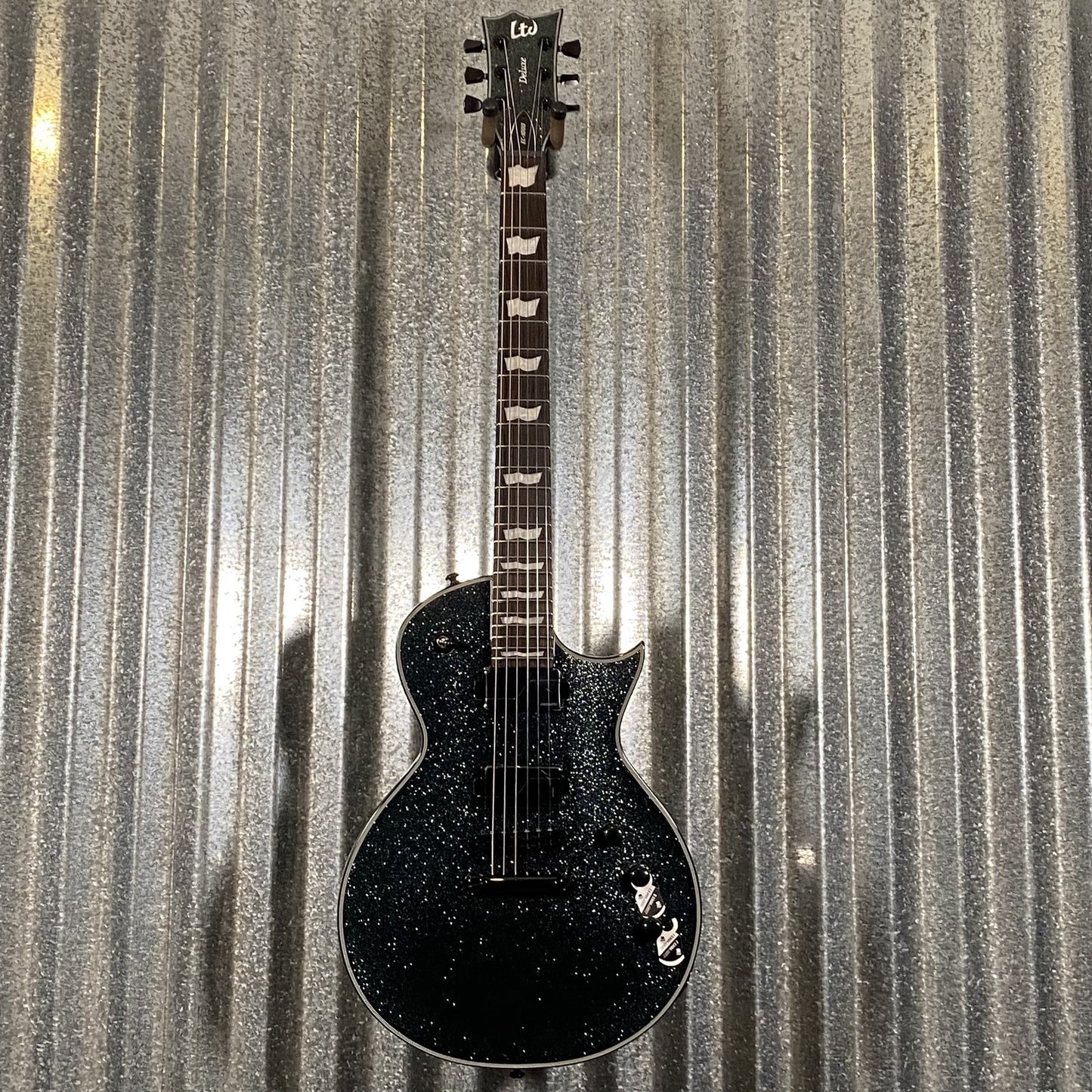 ESP LTD EC-1000 Granite Sparkle Guitar & Case EC1000GNSP #1021 Used