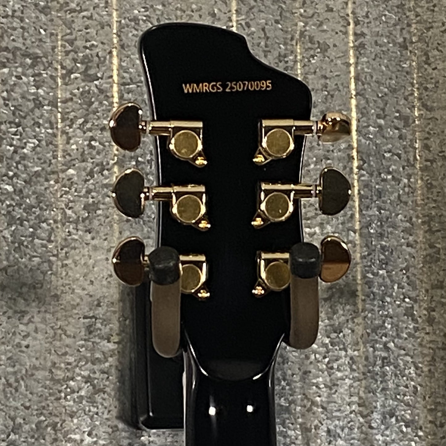 Westcreek Guitars Mirage T Bird Style Dual Humbucker Guitar Black #0095 Used