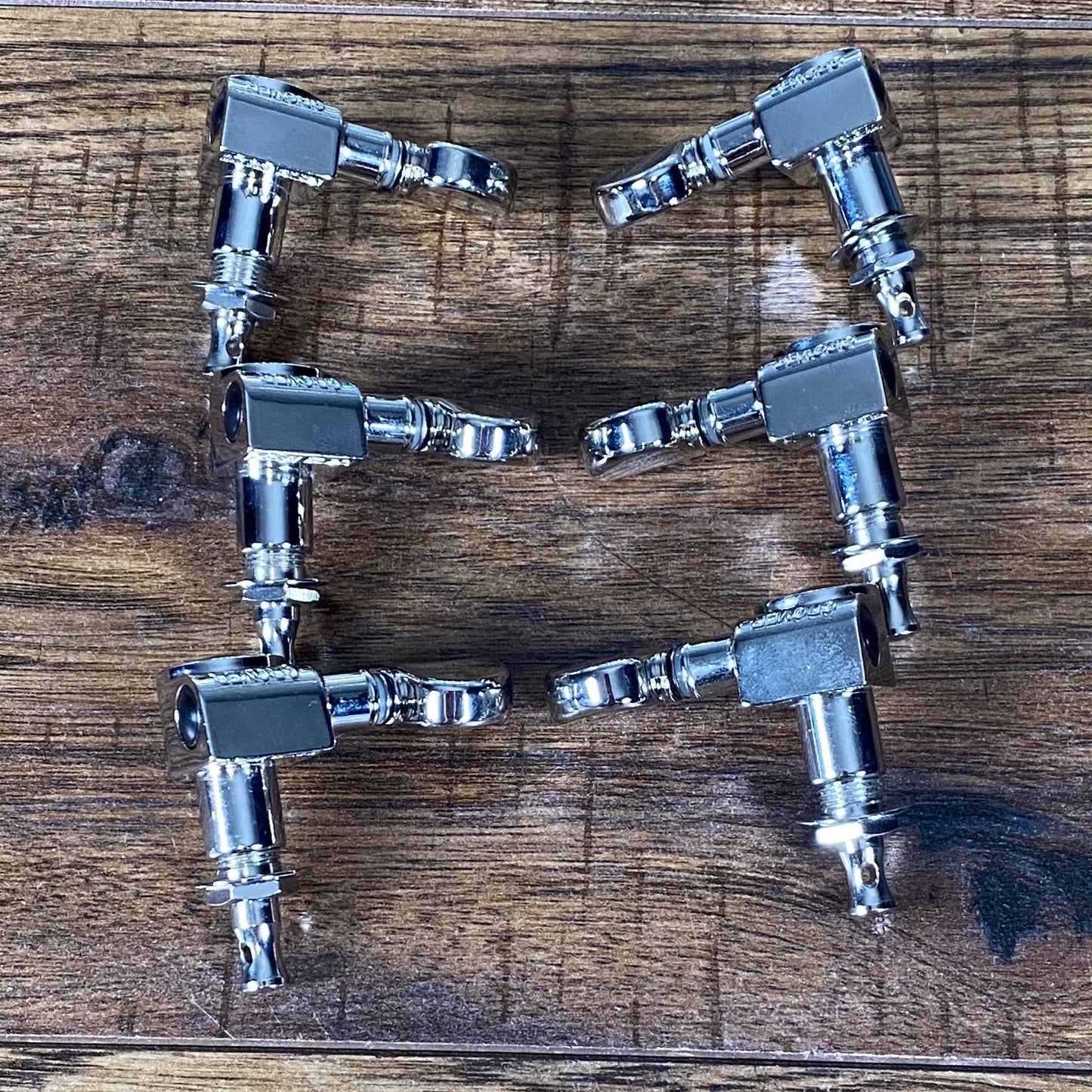 Grover 102 Rotomatics 3+3 Tuning Machine Set Nickel Used