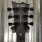 ESP LTD EC-01FT QM Quilt Top Charcoal Burst Satin Teardrop Guitar EC01FTQMCHBS #0620 Used