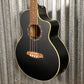 Ortega D7CE-SBK-4 Black 4 String Acoustic Electric Bass #0712