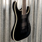 ESP LTD MH-1007 Evertune 7 String Black Guitar MH1007ETBLK #1187 Used