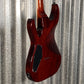 ESP LTD H-200 Flame Top Dark Brown Sunburst Guitar H200FMDBSB #1683 Used