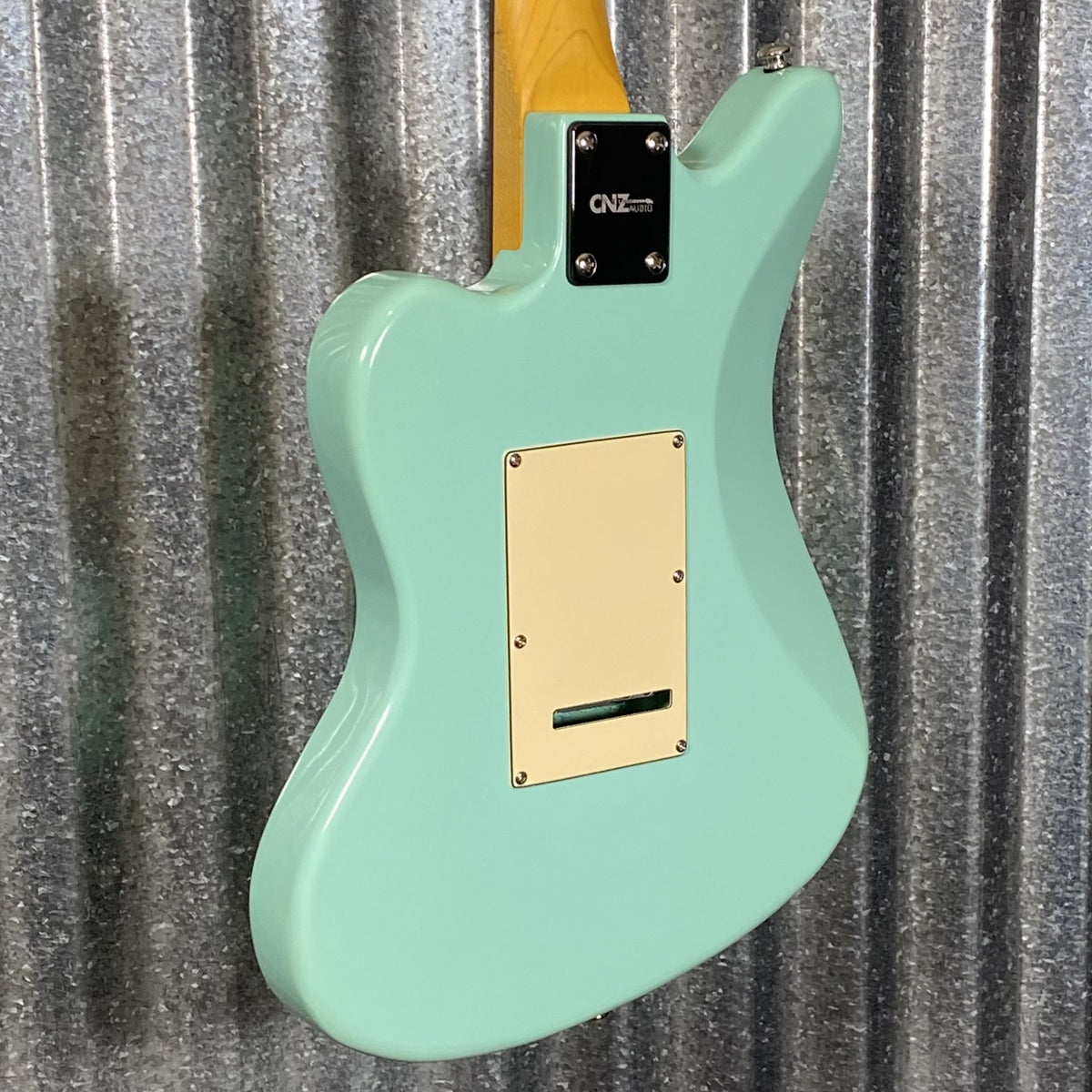 CNZ Audio JM-MINI-SG 3/4 Scale Surf Green Guitar #0068 Used