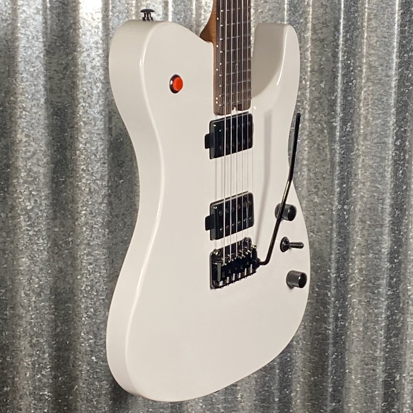 Westcreek Guitars Helyx T Style Dual Humbucker White Guitar #0177 Used