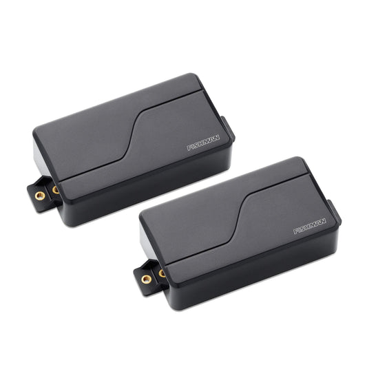 Fishman Fluence Modern Humbucker 6 String Pickup Set Black Plastic