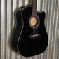 Takemine GD30CE Acoustic Electric Guitar Black #6481 Used