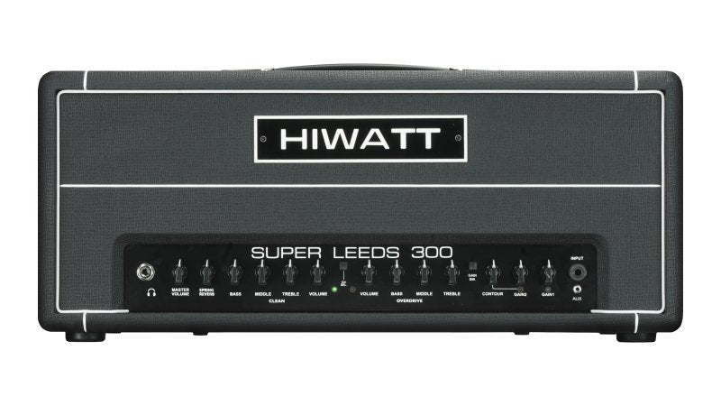 Hiwatt Super Leeds 300R 300 Watt 2 Channel Reverb Guitar Amplifier Head