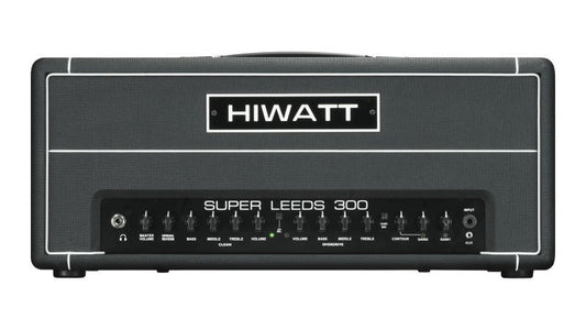Hiwatt Super Leeds 300R 300 Watt 2 Channel Reverb Guitar Amplifier Head