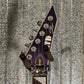 ESP LTD Alexi Laiho Hexed Sawtooth Arrow Purple Fade Satin Guitar & Case LALEXIHEXED #0190 Used