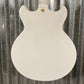 Westcreek Guitars 333 Semi Hollow Body Double Cutaway White #0010 Used