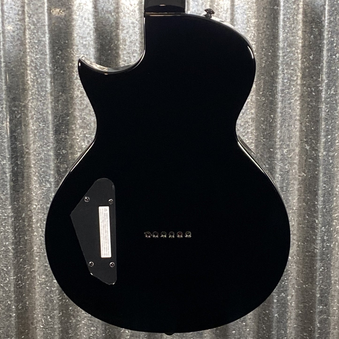 ESP LTD EC-201 Flat Top Black Guitar EC201FTBLK #0330 Used