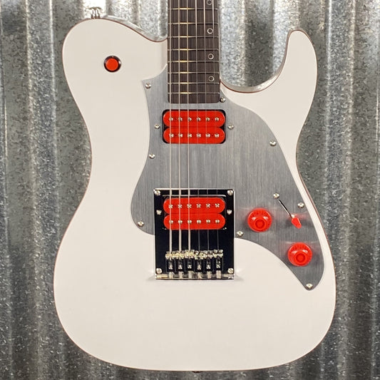 Westcreek Guitars TT-50KS T Style Dual Humbucker Guitar White #0053 Used