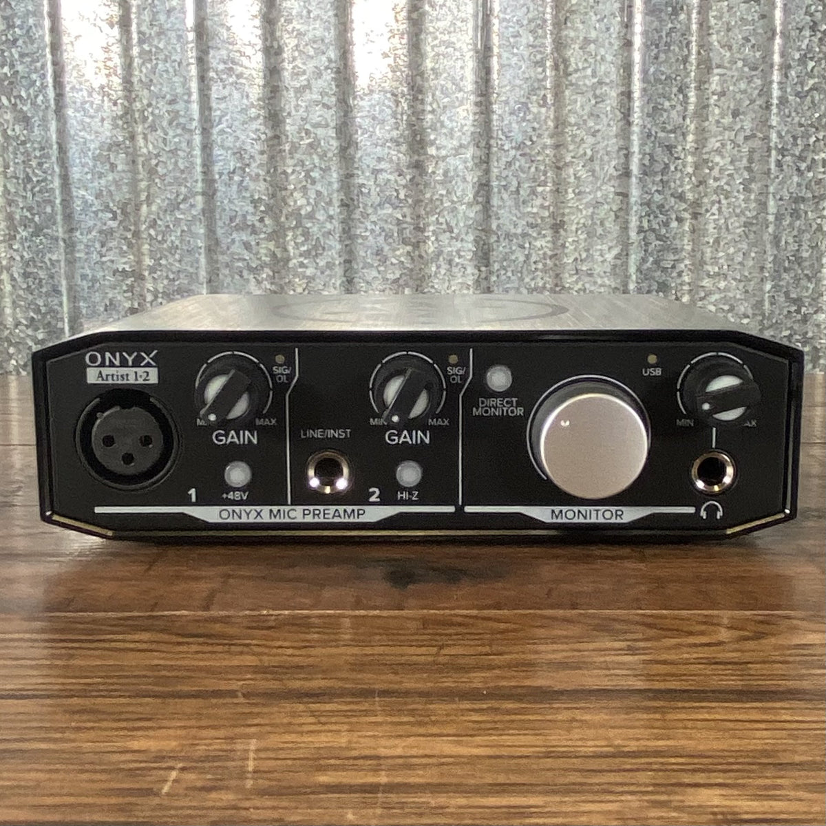Mackie Onyx Artist 1-2 2x2 USB Audio Interface Used