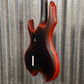 ESP LTD Fred Leclercq FL-4 Black Red Burst Satin 4 String Bass & Case FL4BLKREDBS #0302 Used