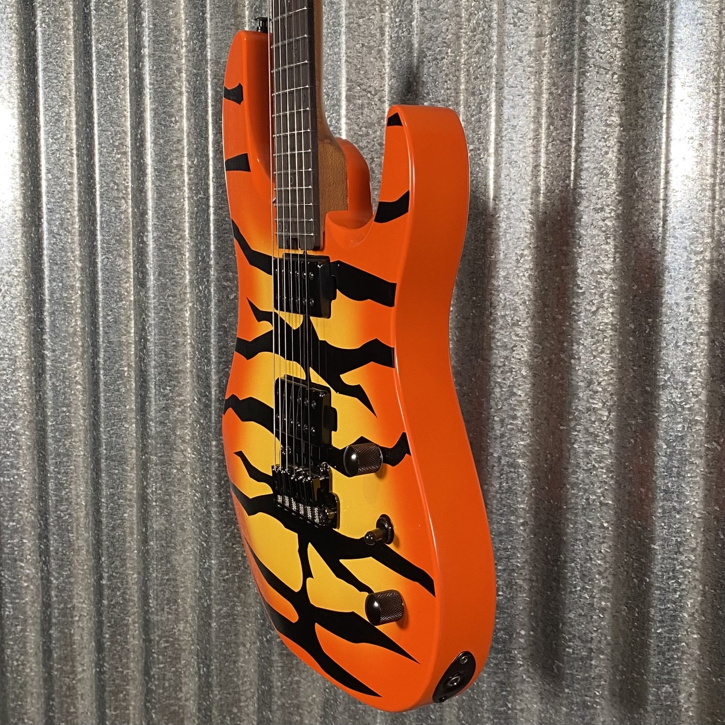 Westcreek Guitars Aetheris Superstrat Yellow Tiger Guitar #0005 Used