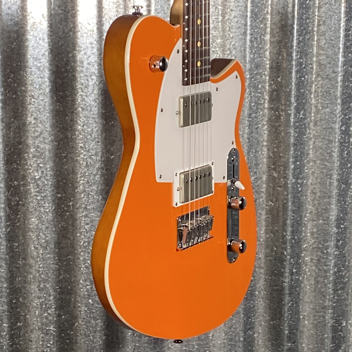 Reverend Charger HH Baked Orange Guitar #69776