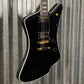 Westcreek Guitars Mirage T Bird Style Dual Humbucker Guitar Black #0012 Used