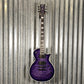 ESP LTD EC-1000 See Thru Purple Sunburst Guitar EC1000QMSTPSB #0866 Used