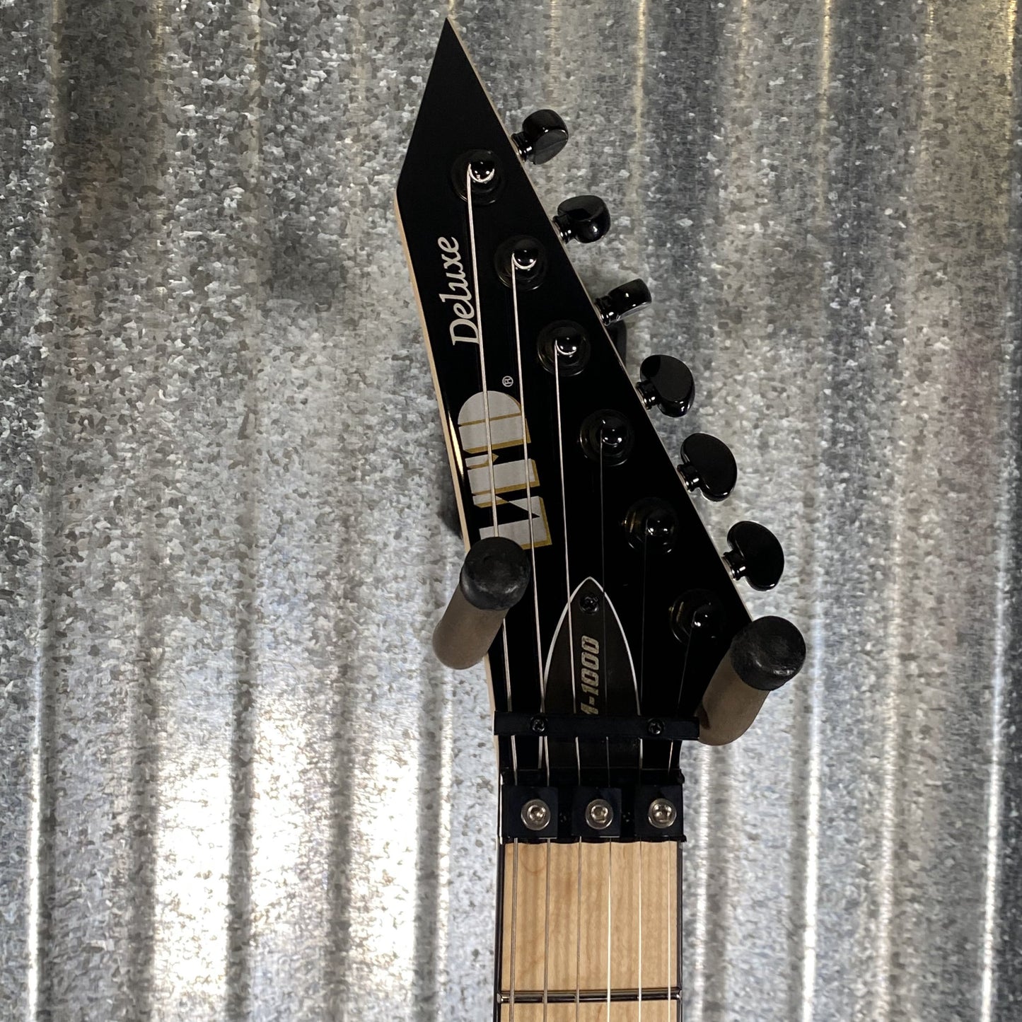 ESP LTD M-1000 Maple Black Guitar M1000MBLK #0073 Used