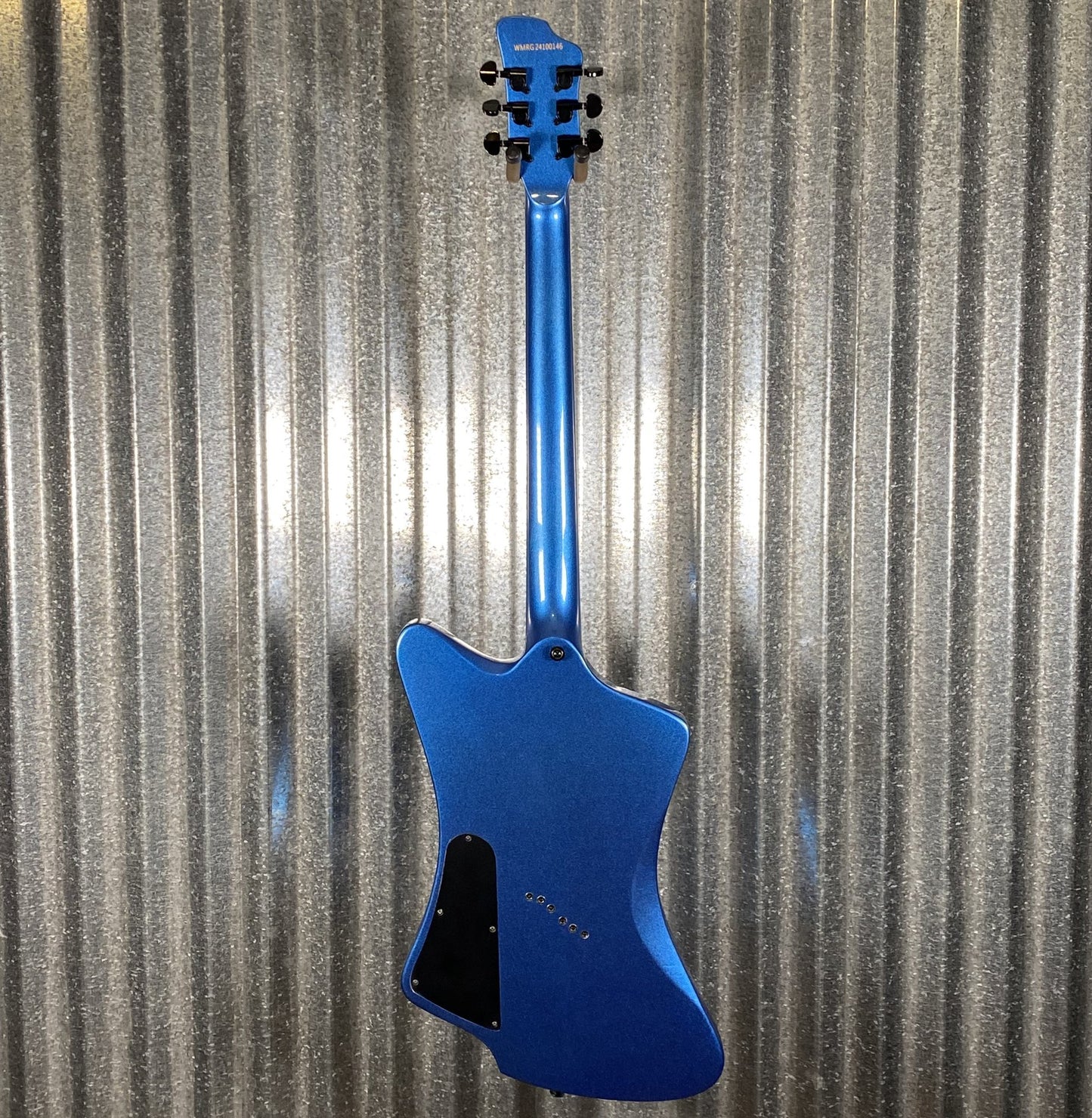 Westcreek Guitars Mirage T Bird Style Dual Humbucker Guitar Blue #0146 Used