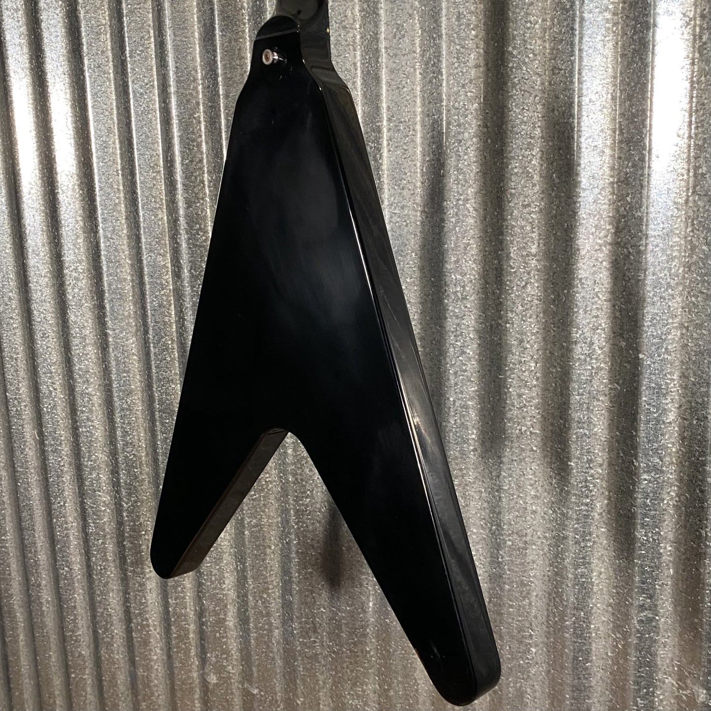 Gibson New Century Flying V Black Mirror Guitar 2007 & Case #0621 Used