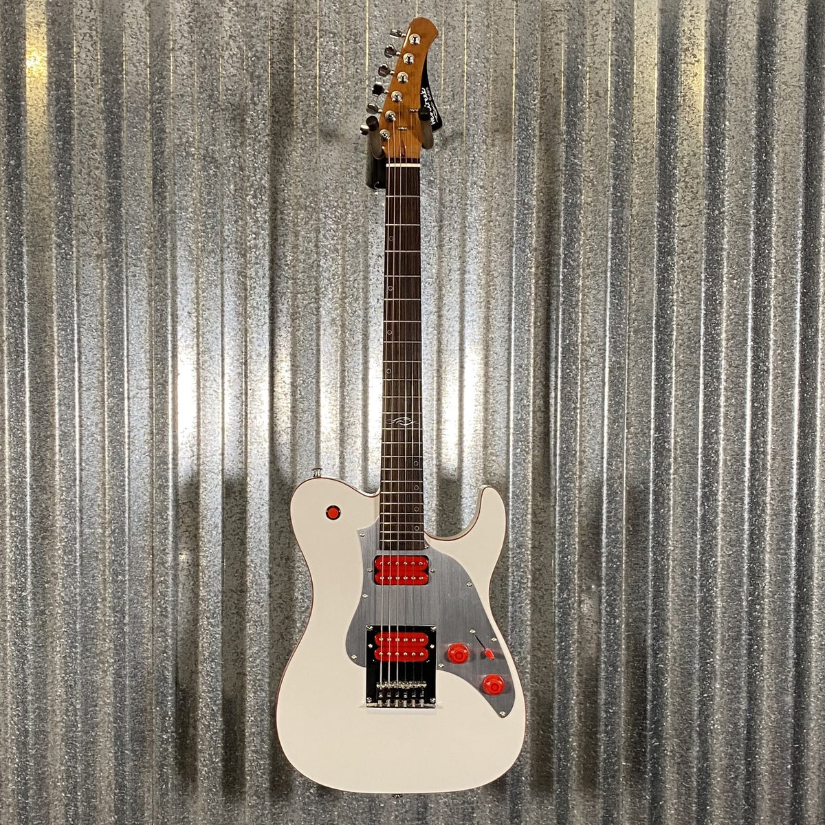 Westcreek Guitars TT-50KS T Style Dual Humbucker Guitar White #0051 Used