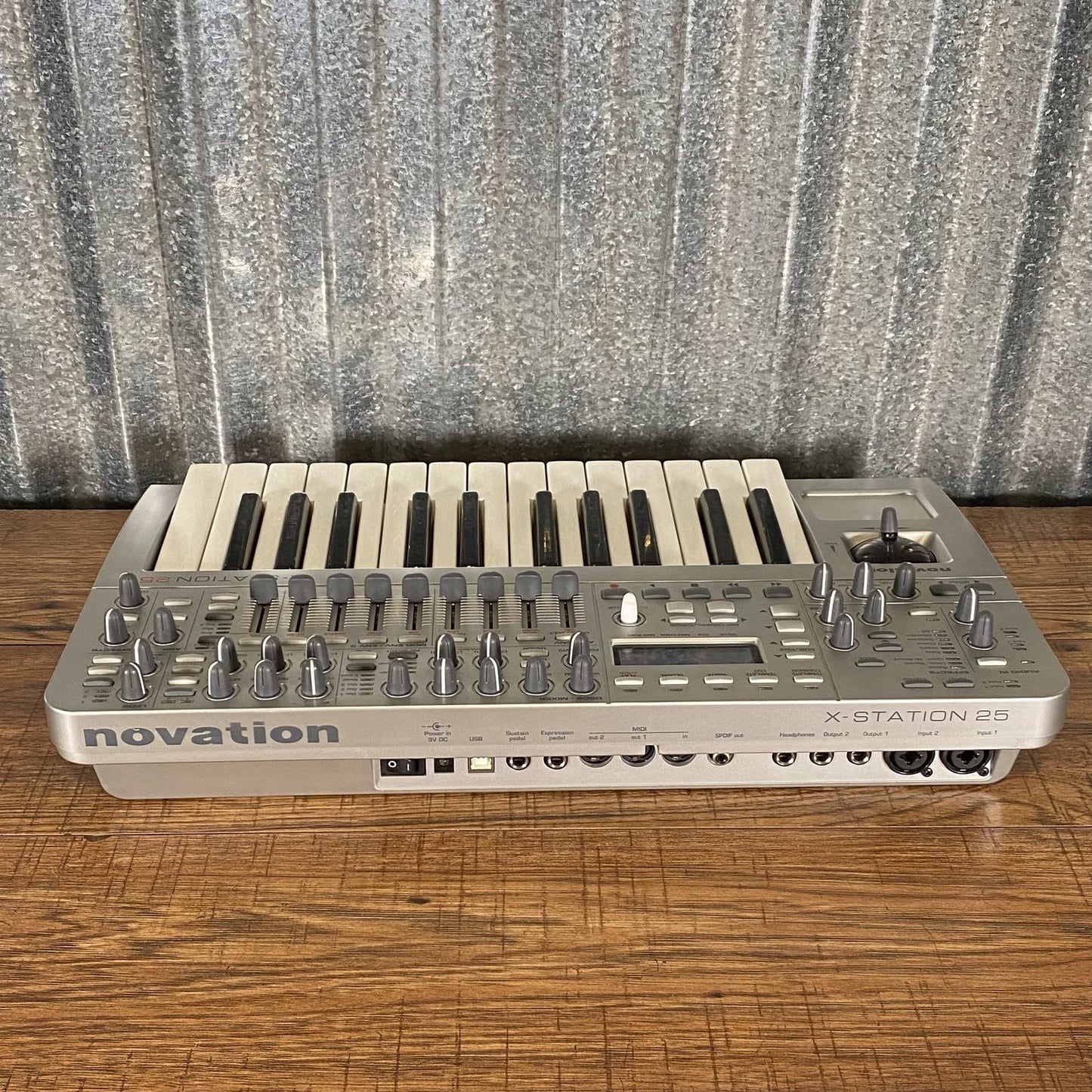 Novation X Station 25 Key 8 Voice Synthesizer and USB Interface