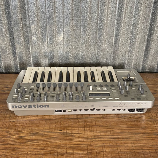Novation X Station 25 Key 8 Voice Synthesizer and USB Interface