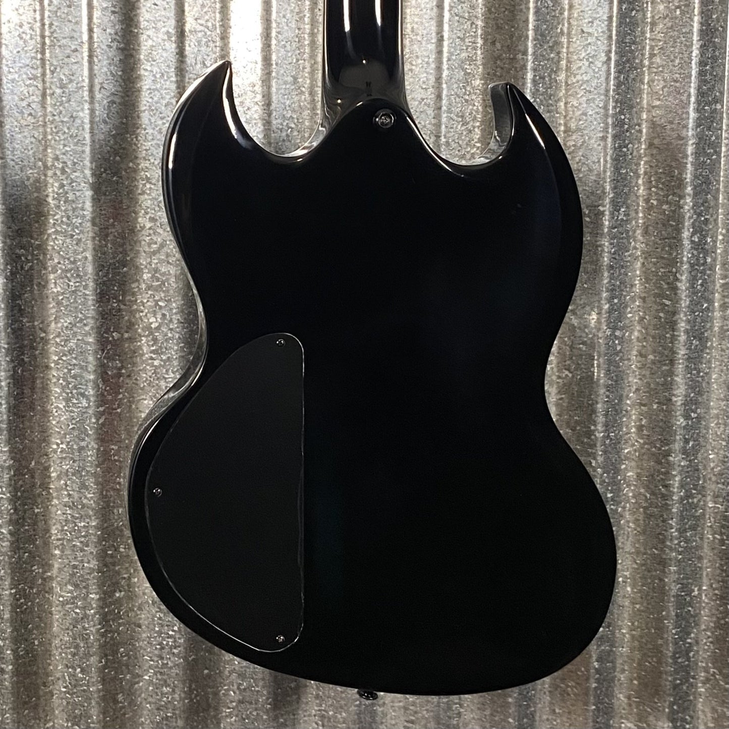 Westcreek Guitars Racer SG Offset Style Black Red Stripe #0013 Used