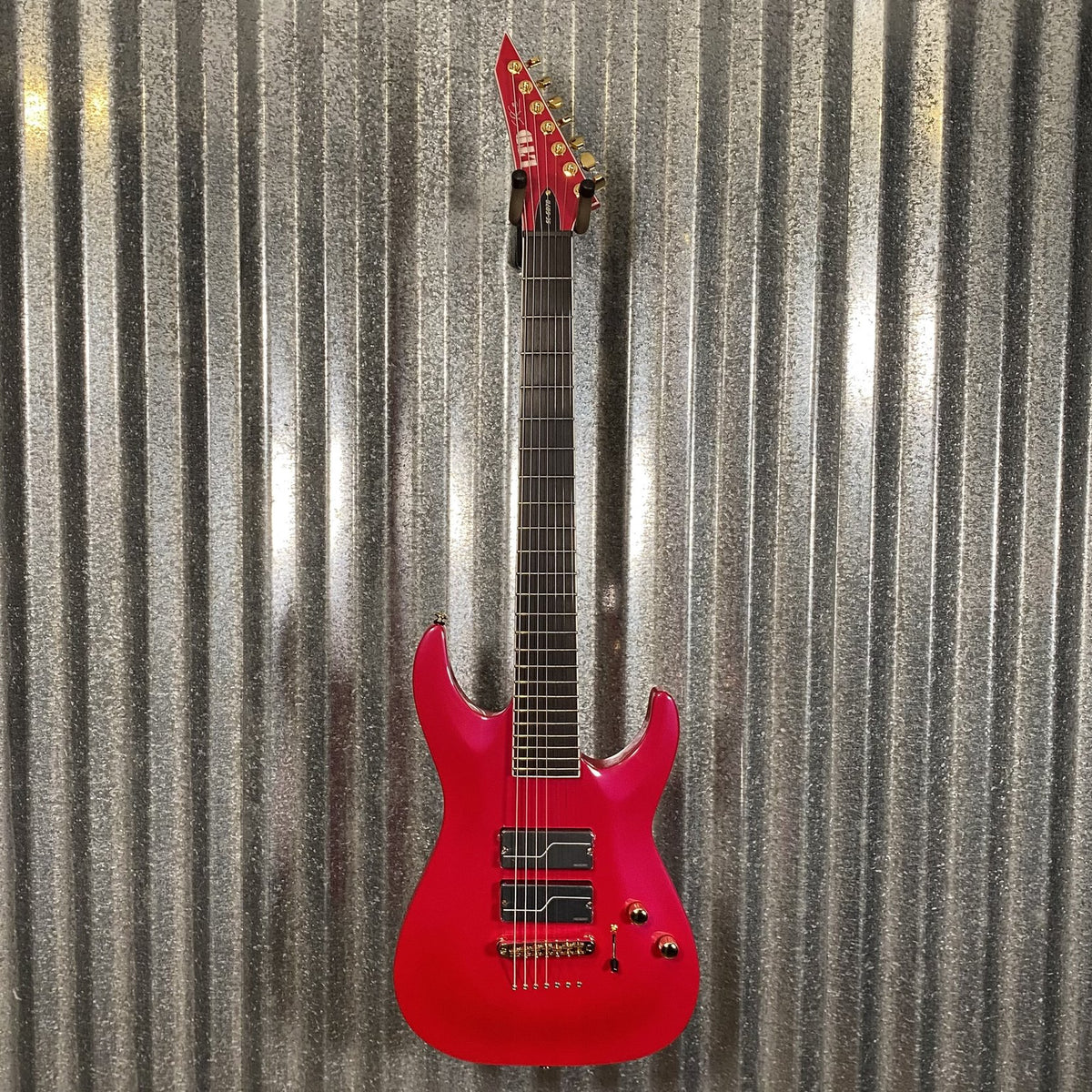 ESP LTD SC-607B Stephen Carpenter Magenta Guitar & Case SC607B #1834 Used