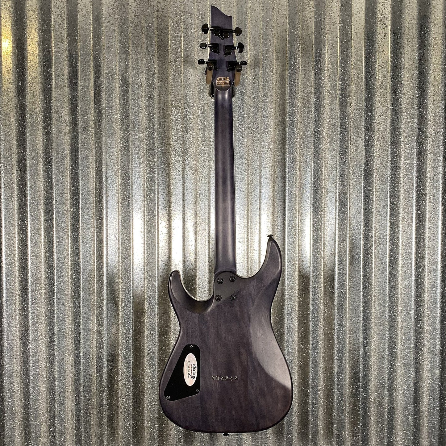 Schecter Omen Elite 6 Charcoal Guitar #0780 Used