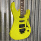 Applause GTX-23 Superstrat Neon Yellow Guitar 1980's Korea #9982 Used