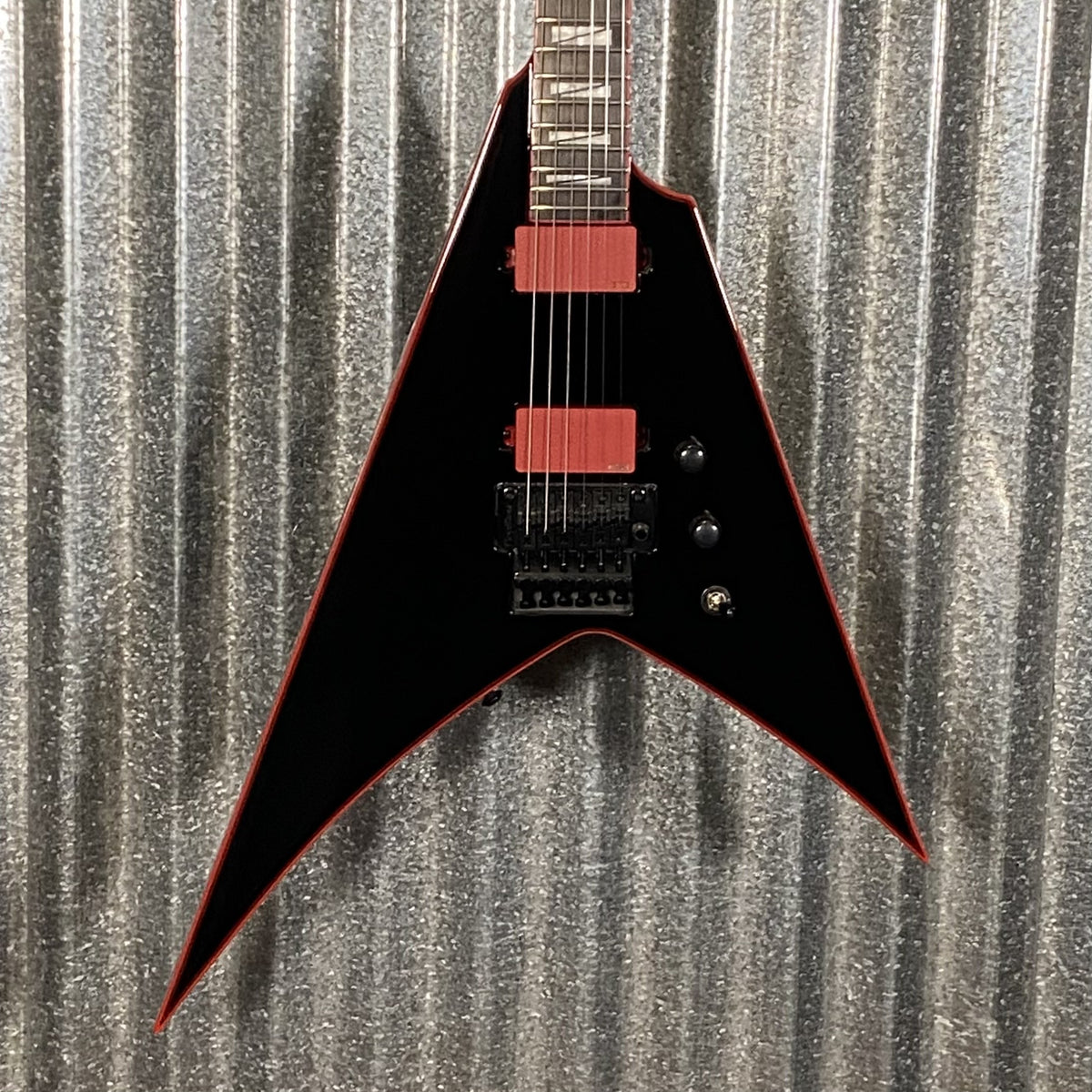 ESP LTD GH-SV Gary Holt V Black Guitar & Case #1022 Used