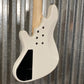 Cort Elrick NJS 5 String Bass White & Bag NJS5WHT #5121