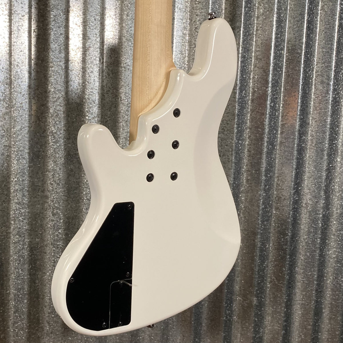 Cort Elrick NJS 5 String Bass White & Bag NJS5WHT #5121