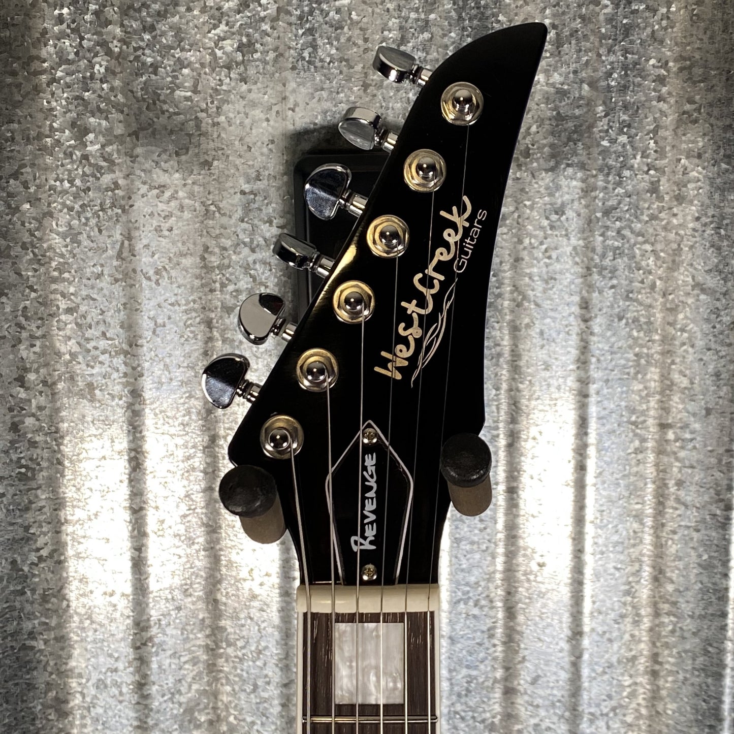 Westcreek Guitars Revenge Explorer Style Transparent Purple #0064 Used
