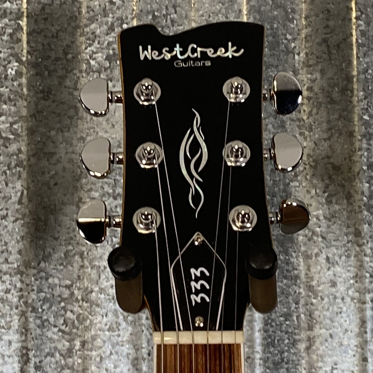 Westcreek Guitars 333 Semi Hollow Body Double Cutaway Gold #0138  Used