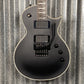 ESP LTD EC-1000 FR Floyd Rose Black Satin EMG Guitar EC1000FRBLKS #0758 Used