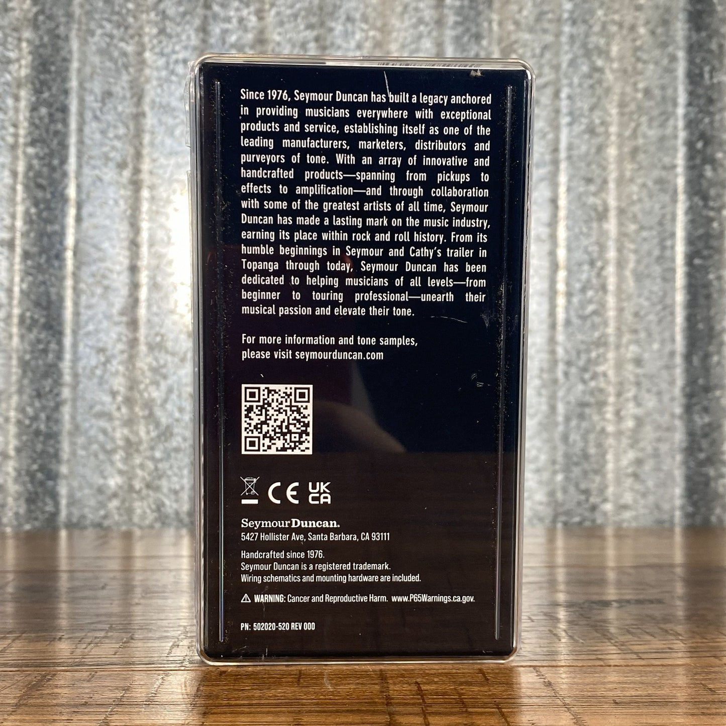 Seymour Duncan Dino Cazares Machete 7 String Bridge Humbucker Pickup 11106-80-P-Blk-7str Black