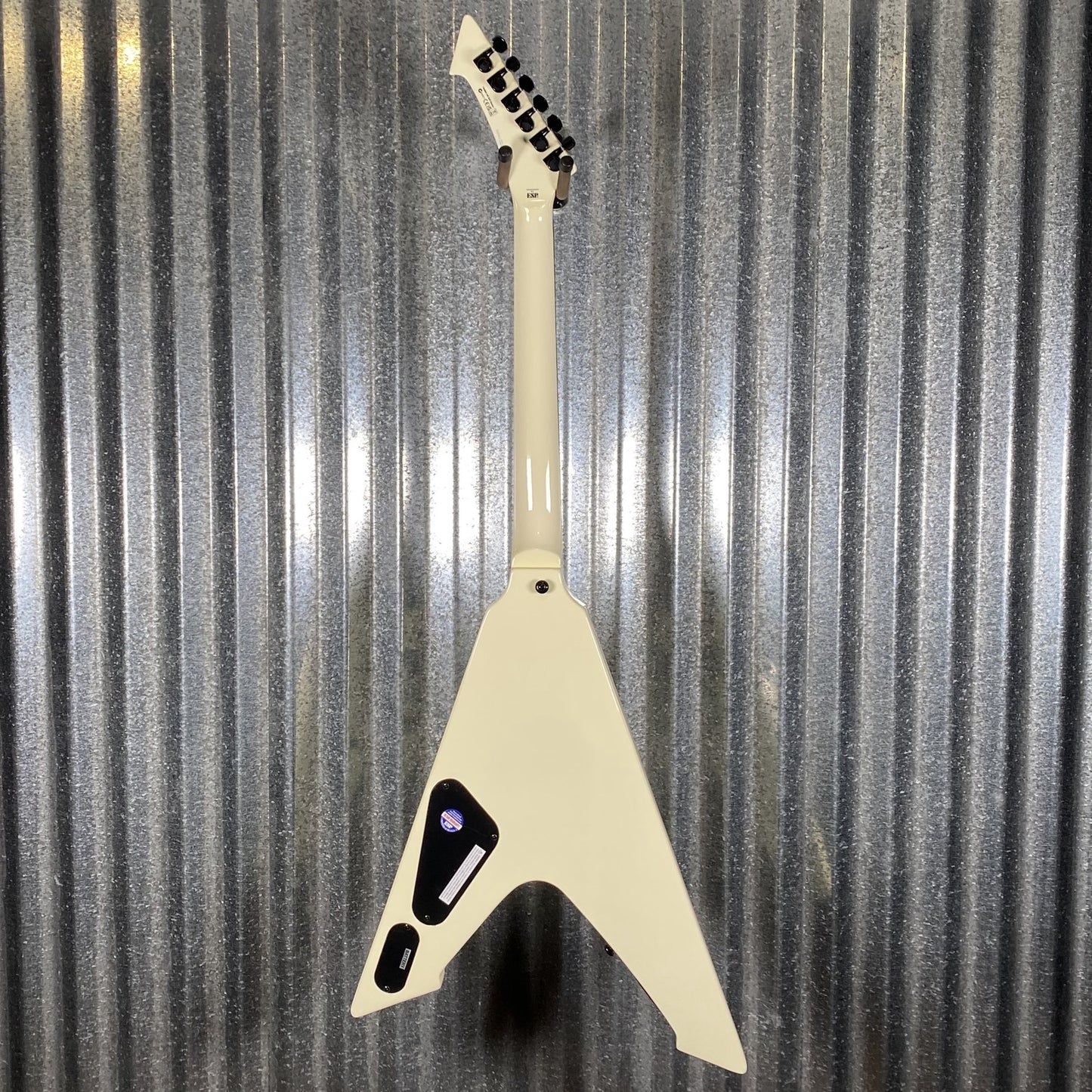 ESP LTD Vulture Jame Hetfield Olympic White Guitar & Case VULTUREOW #0345 Used