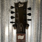 ESP LTD EC-257 7 String Black Satin Guitar EC257BLKS #1494 Used
