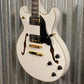 Westcreek Guitars 333 Semi Hollow Body Double Cutaway White #0011 Used