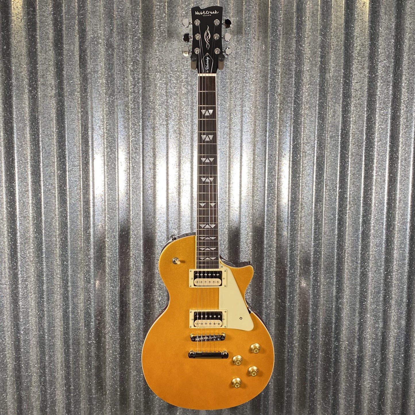 Westcreek Guitars Underdog LP Gold Guitar #0037 Used
