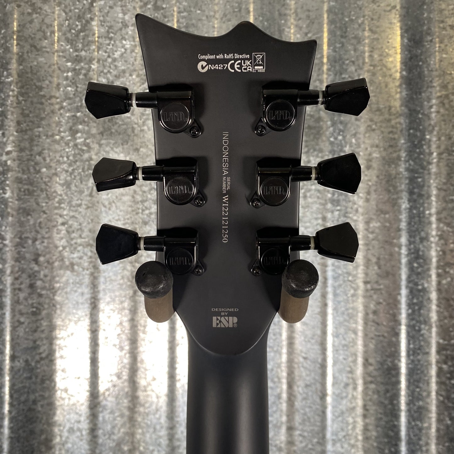 ESP LTD EC-256 Black Satin Guitar EC256BLKS #1250 Used
