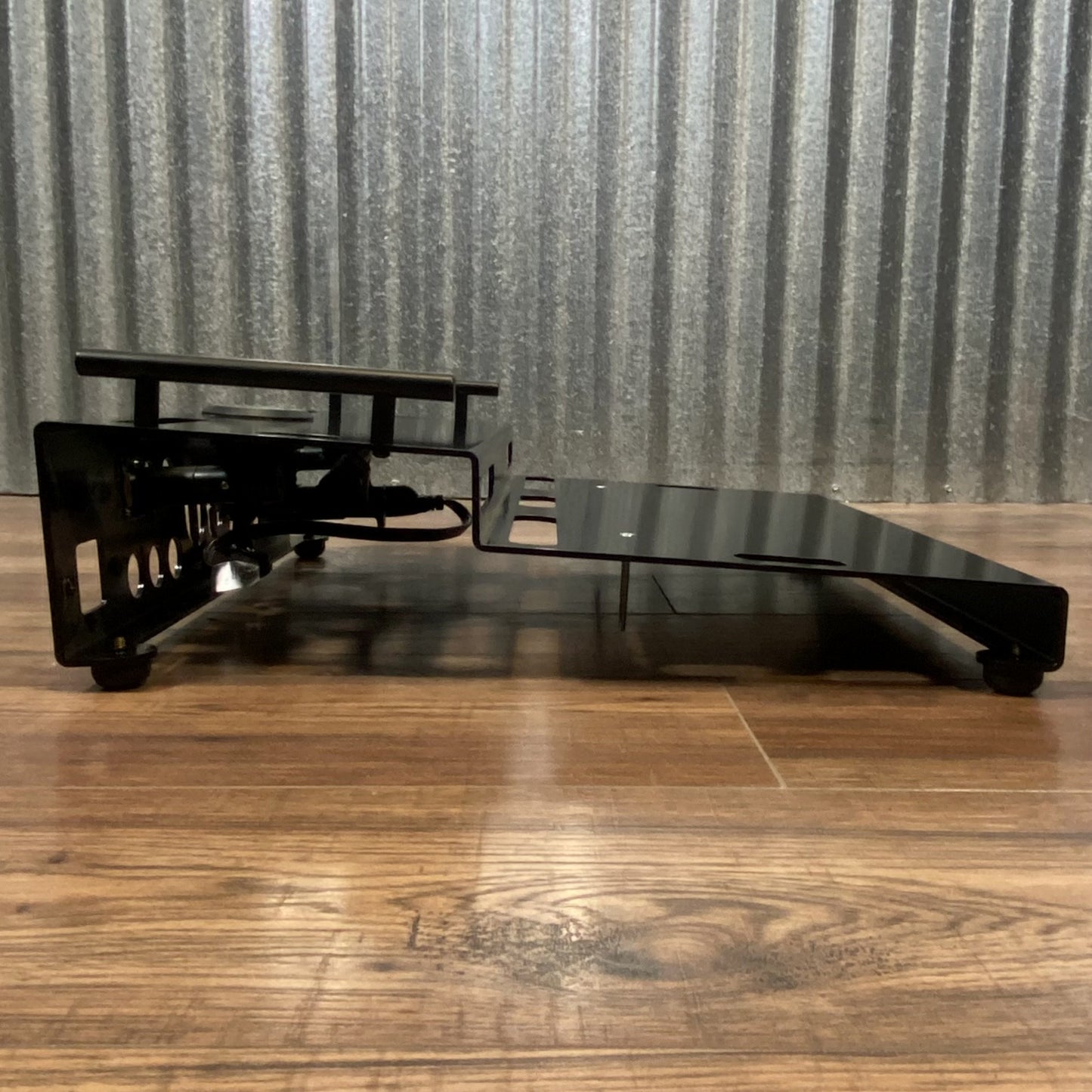 Go Pedalboards Dual Tier 18" Guitar Effect Pedalboard & Bag Black Demo